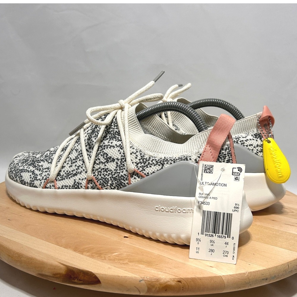NWT Adidas Women's Ultimamotion White/Dust Pink (F34533/F34516) Sneakers - 11 US - Picture 6 of 10